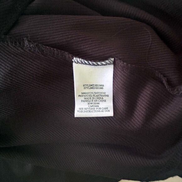 NWT Z SUPPLY Willa Scoop Back Swing Dress (XS) in Black Soft Brushed Rib Knit - Picture 9 of 12